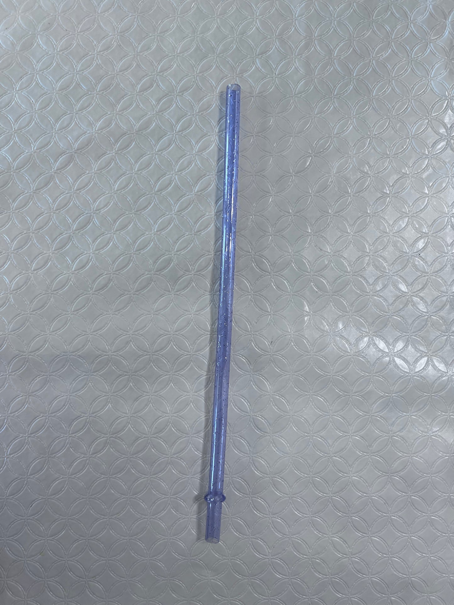24oz Purple Glitter Straw