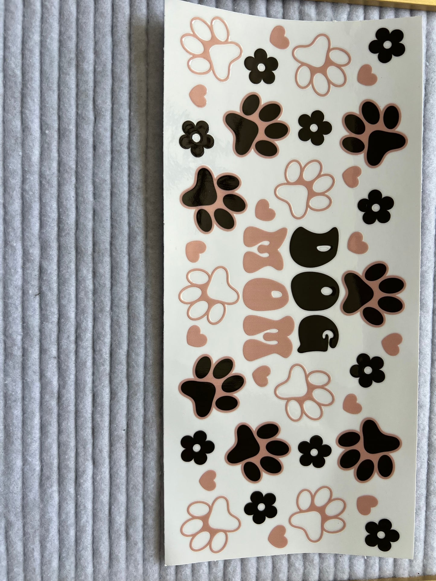 Dog Mom Flowers, Paws & Hearts
