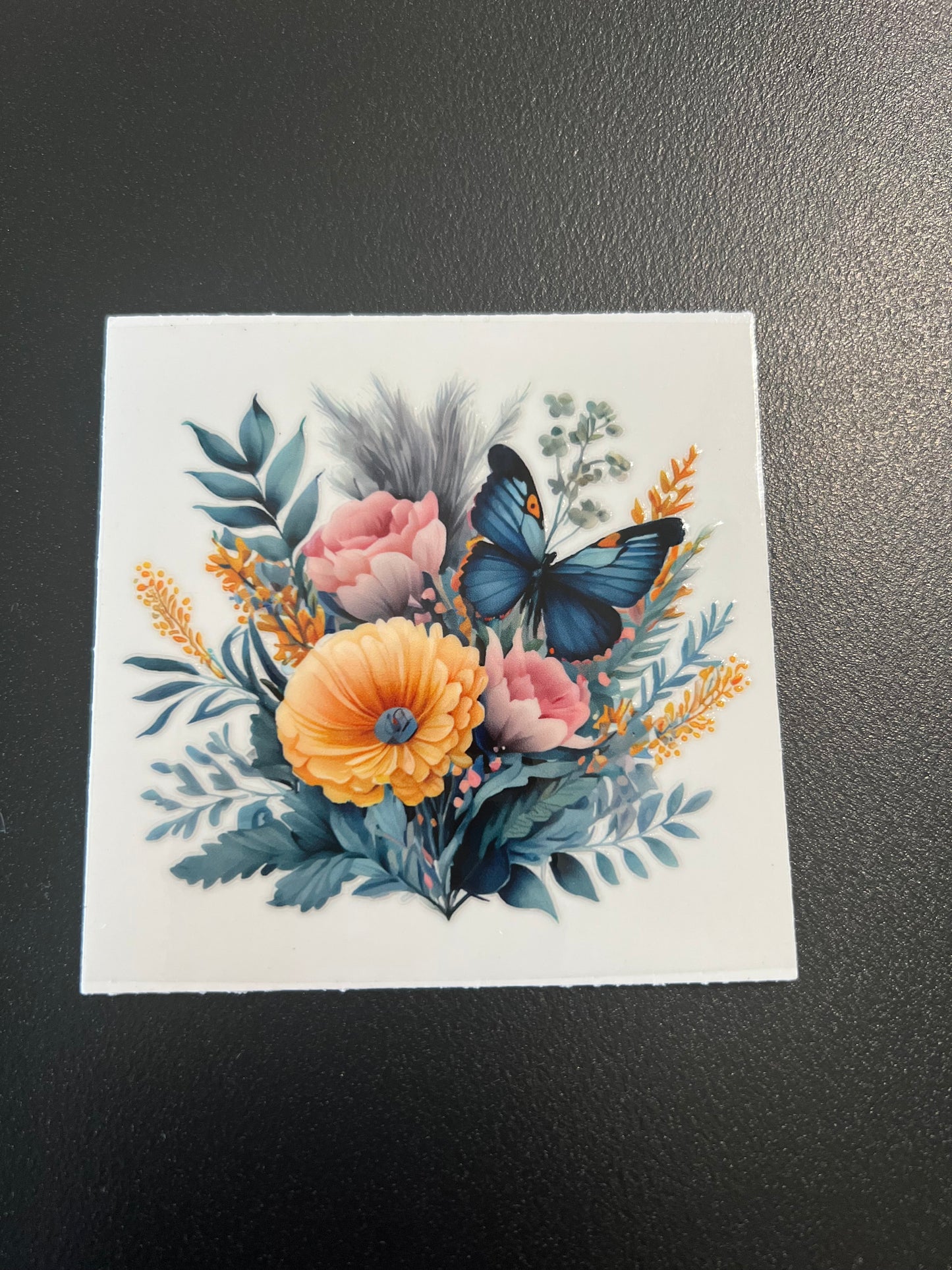 Butterfly & Floral Blues/Yellows