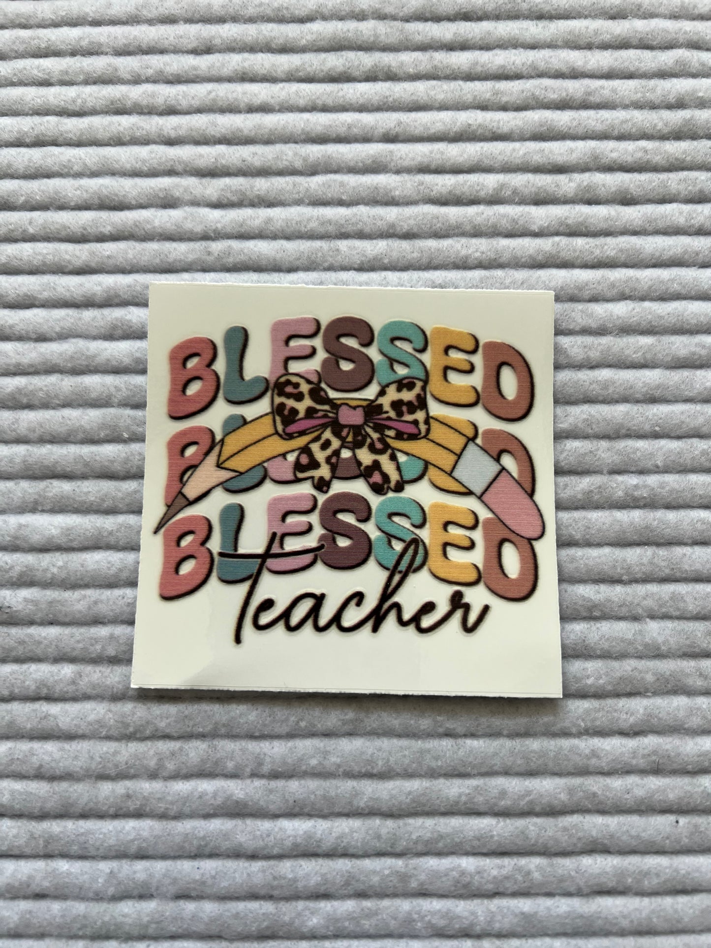 Blessed Teacher(single)