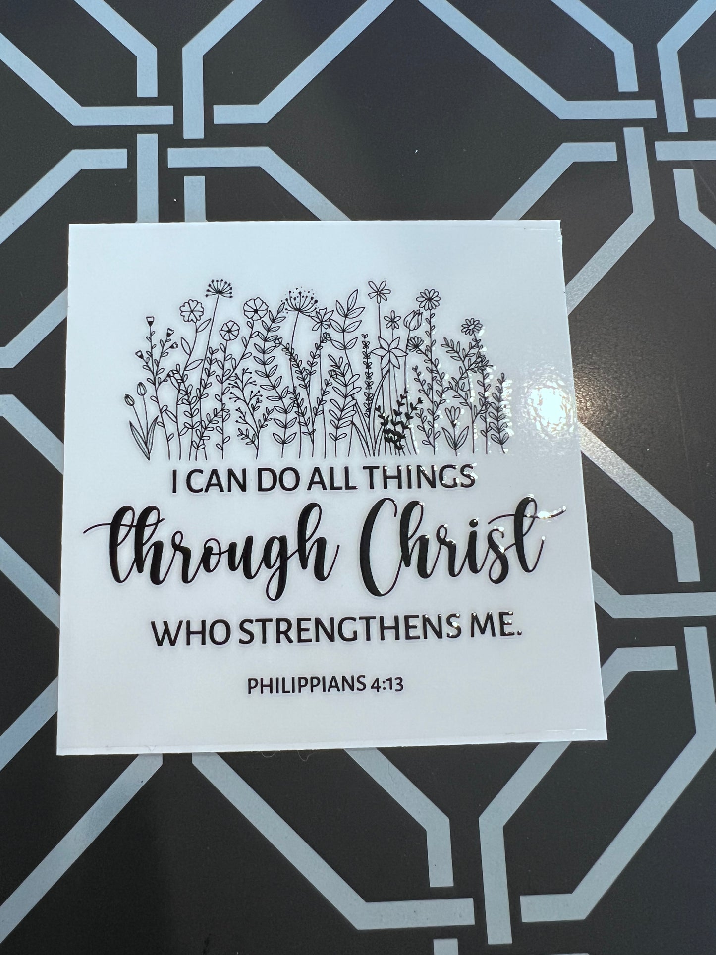 I Can Do All Things Through Christ Who Strengthens Me