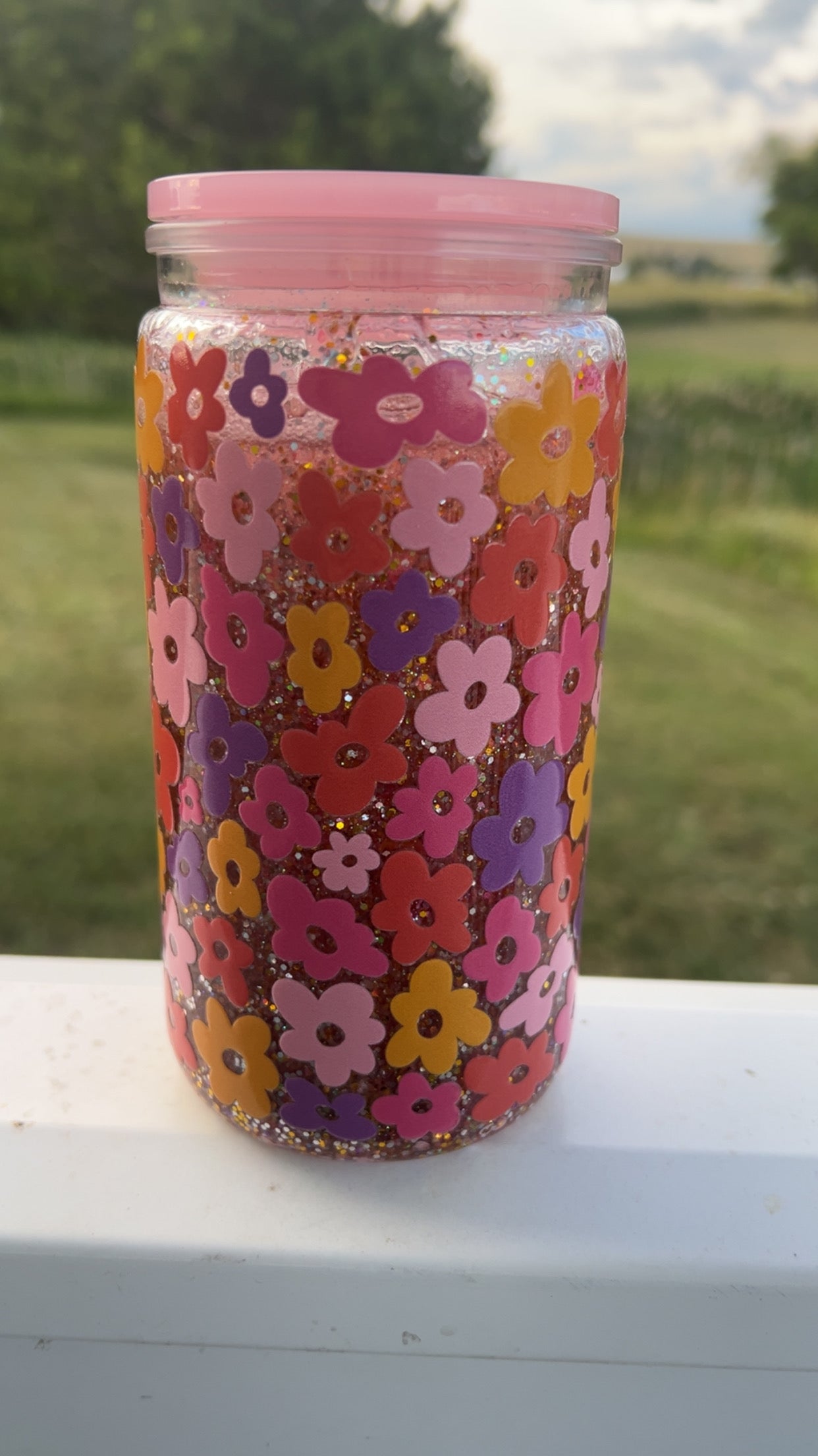 16oz Floral