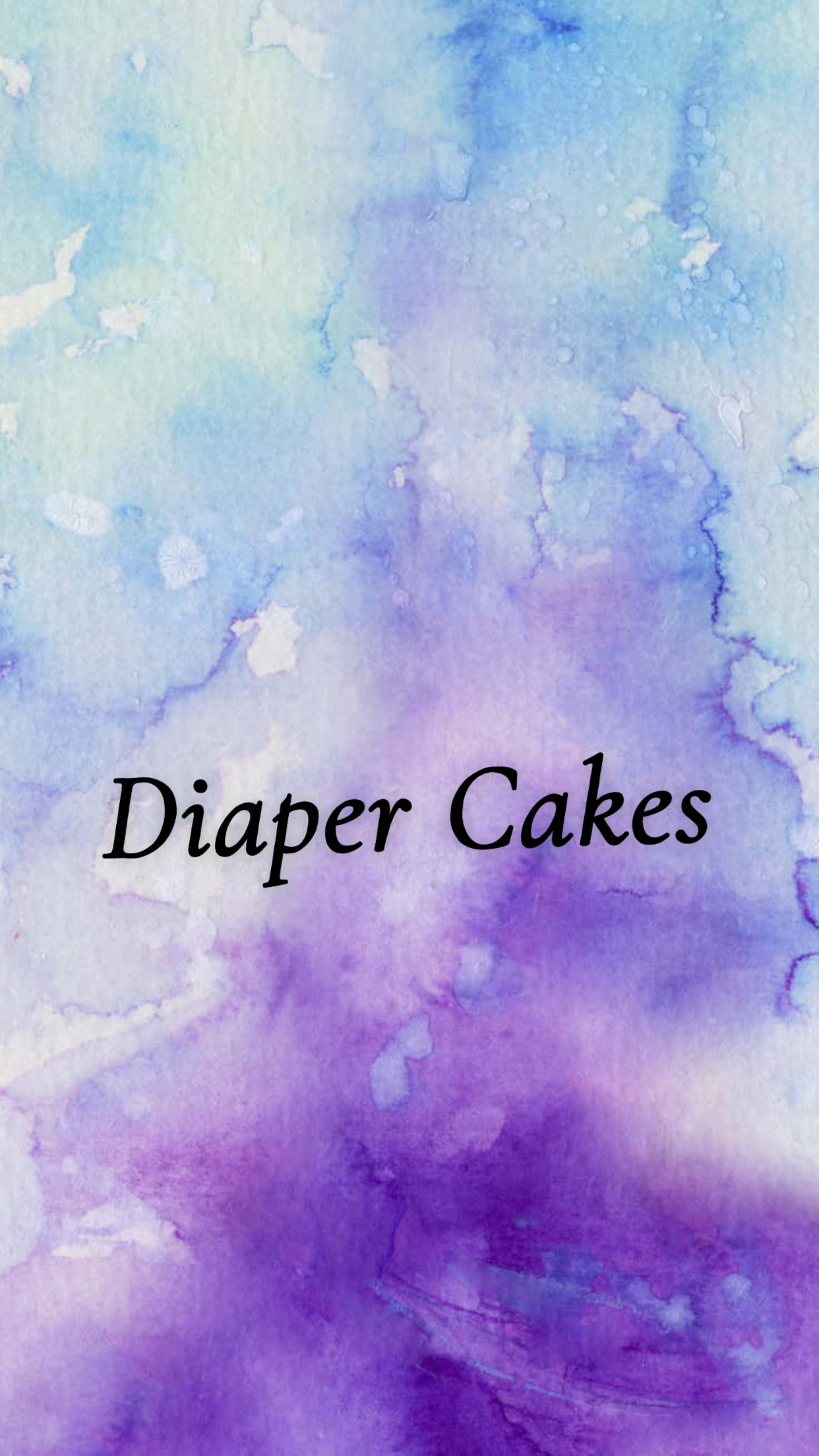 Diaper Cakes