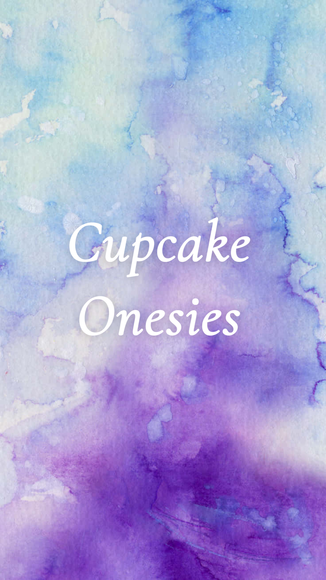 Cupcake Onesies