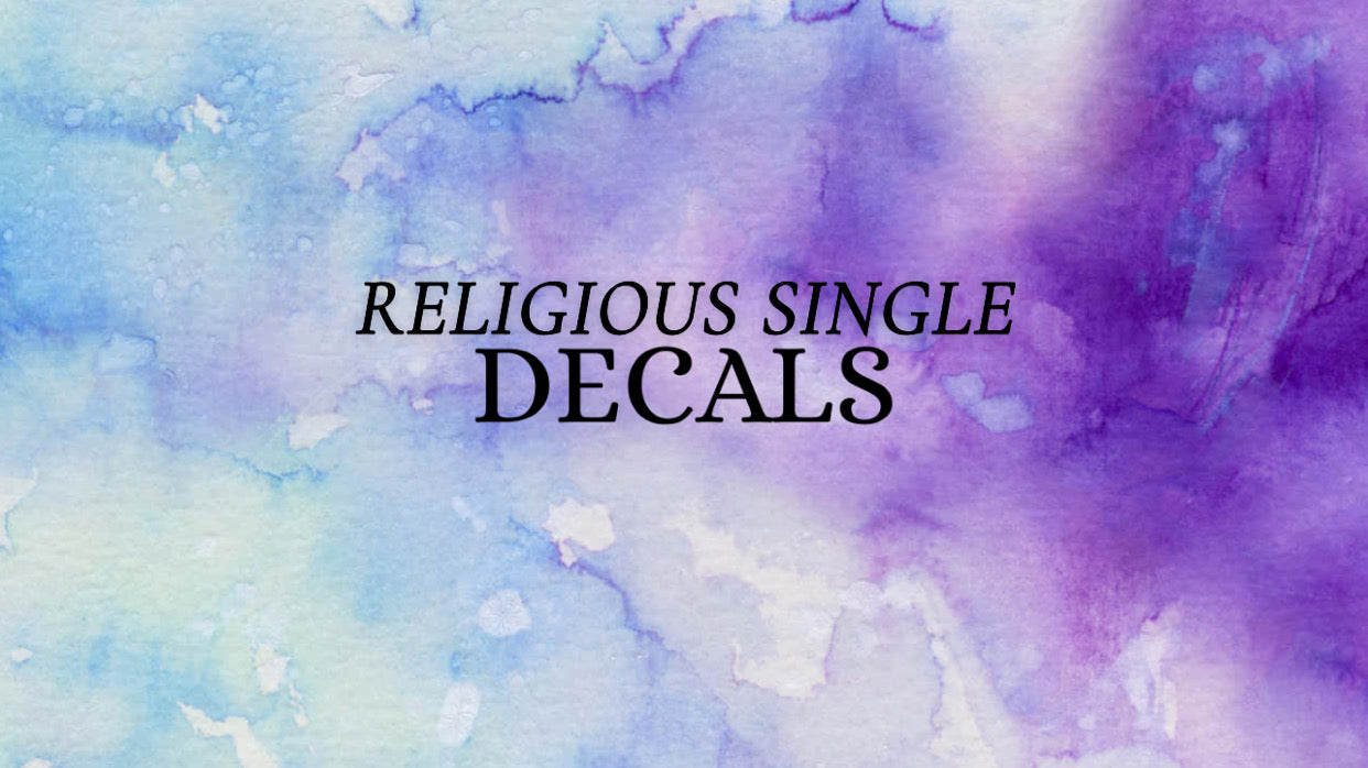 Religious Decals(Singles)