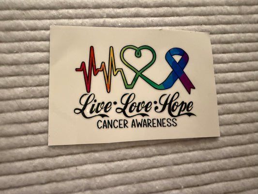 Live. Love. Hope Cancer Awareness