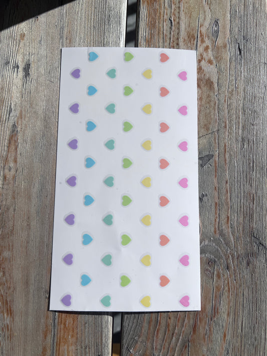 Multicolored Hearts