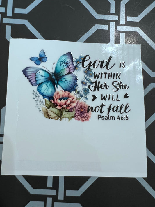 God Is Within Her She Will Not Fall