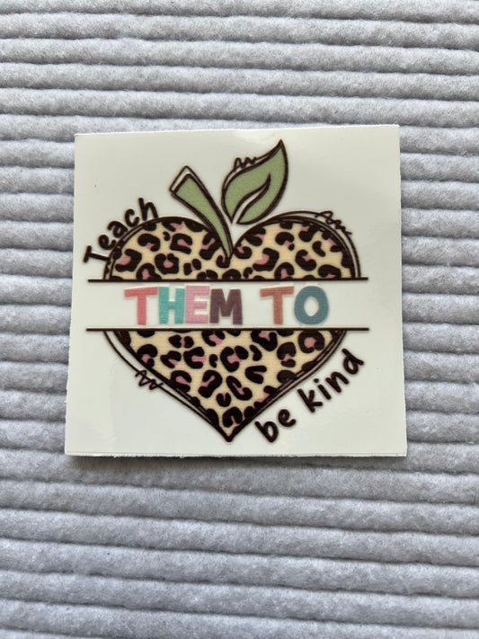 Teach Them To Be Kind(single)