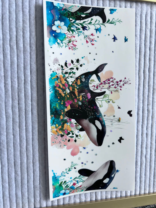 Whales & Floral