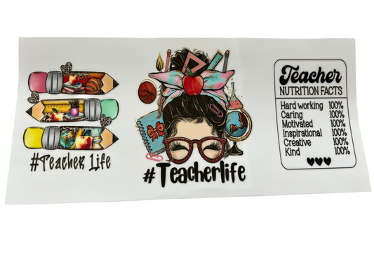 #Teacher Life, Teacher Nutrition Facts