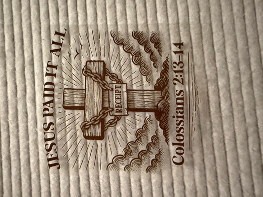 Jesus Paid It All Colossians 2:13-14