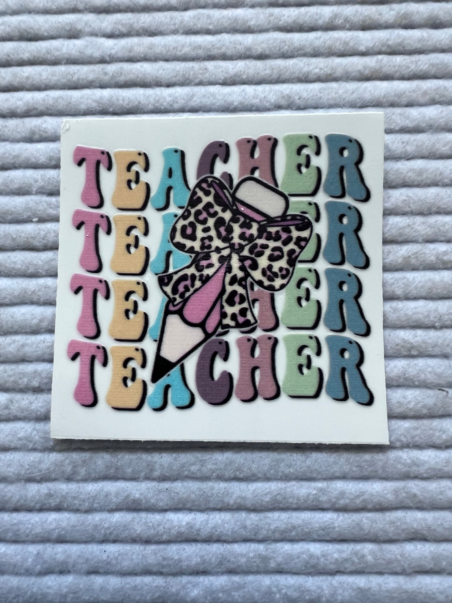Pencil & Bow Teacher(Single)