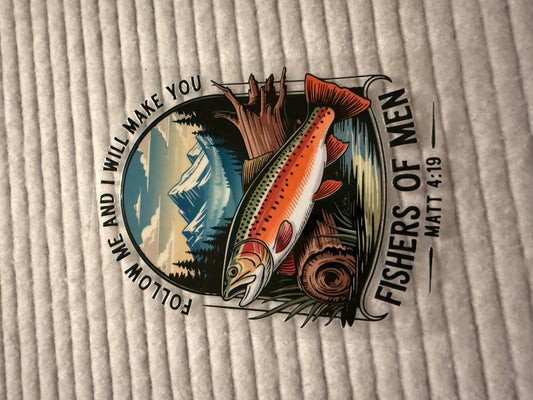 Follow Me And I Will Make You Fishers Of Men Matt 4:19