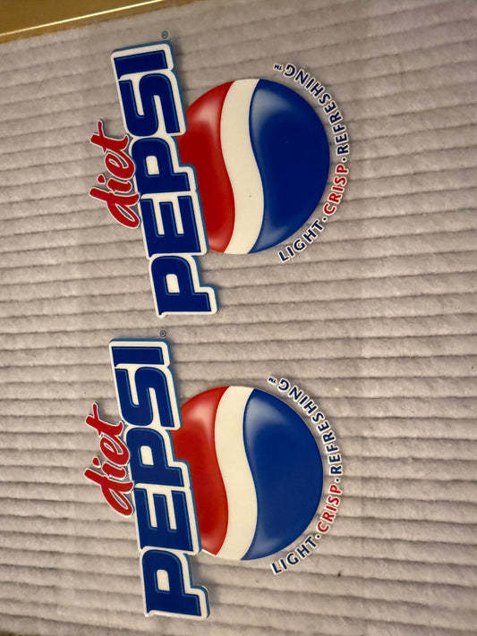 Diet Pepsi (2 decals)