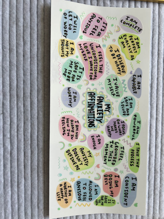 My Anxiety Affirmations