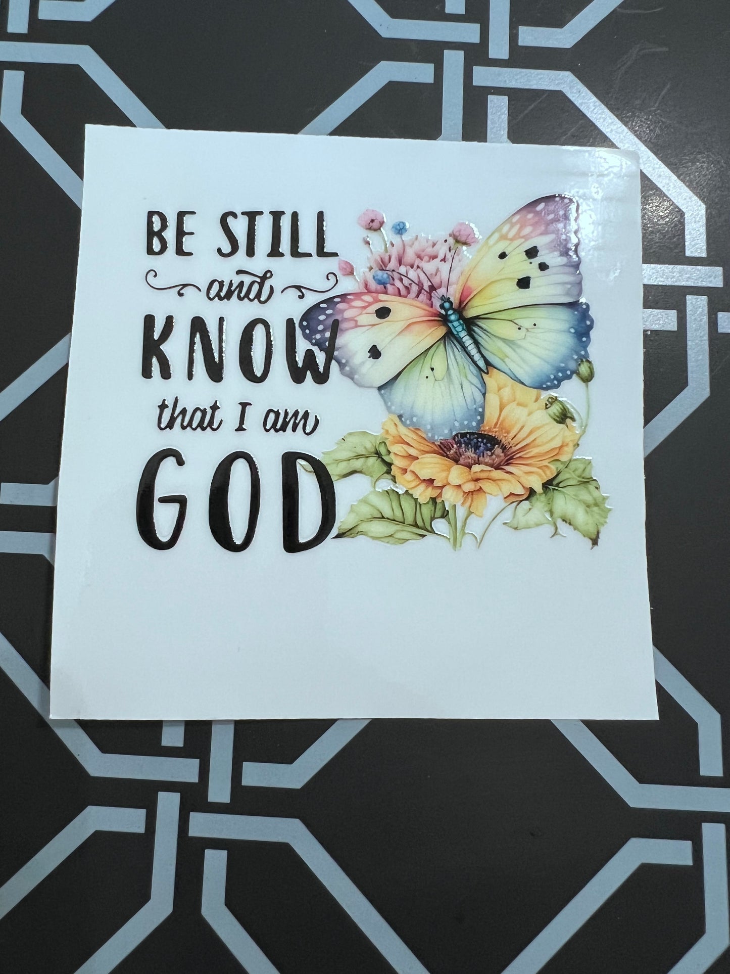 Be Still And Know That I Am God
