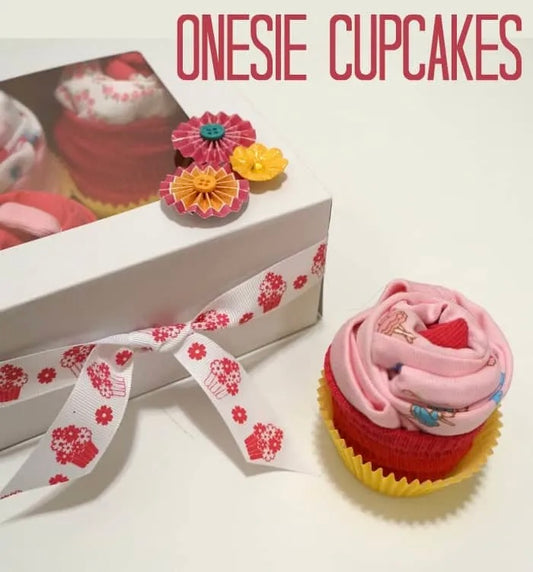 4pk Cupcake Onesies