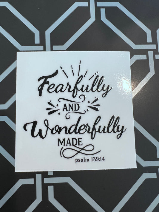 Fearfully And Wonderfully Made