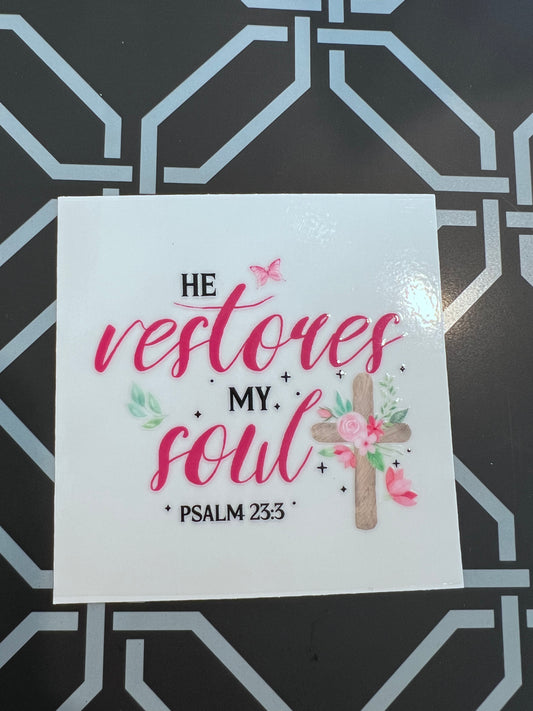 He Restores My Soul