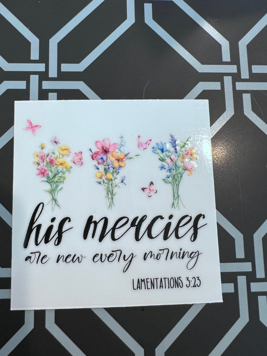 His Mercies Are New Every Morning