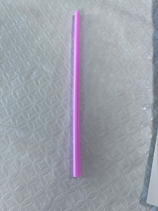 16/20oz Pink Silicone Heart Straws