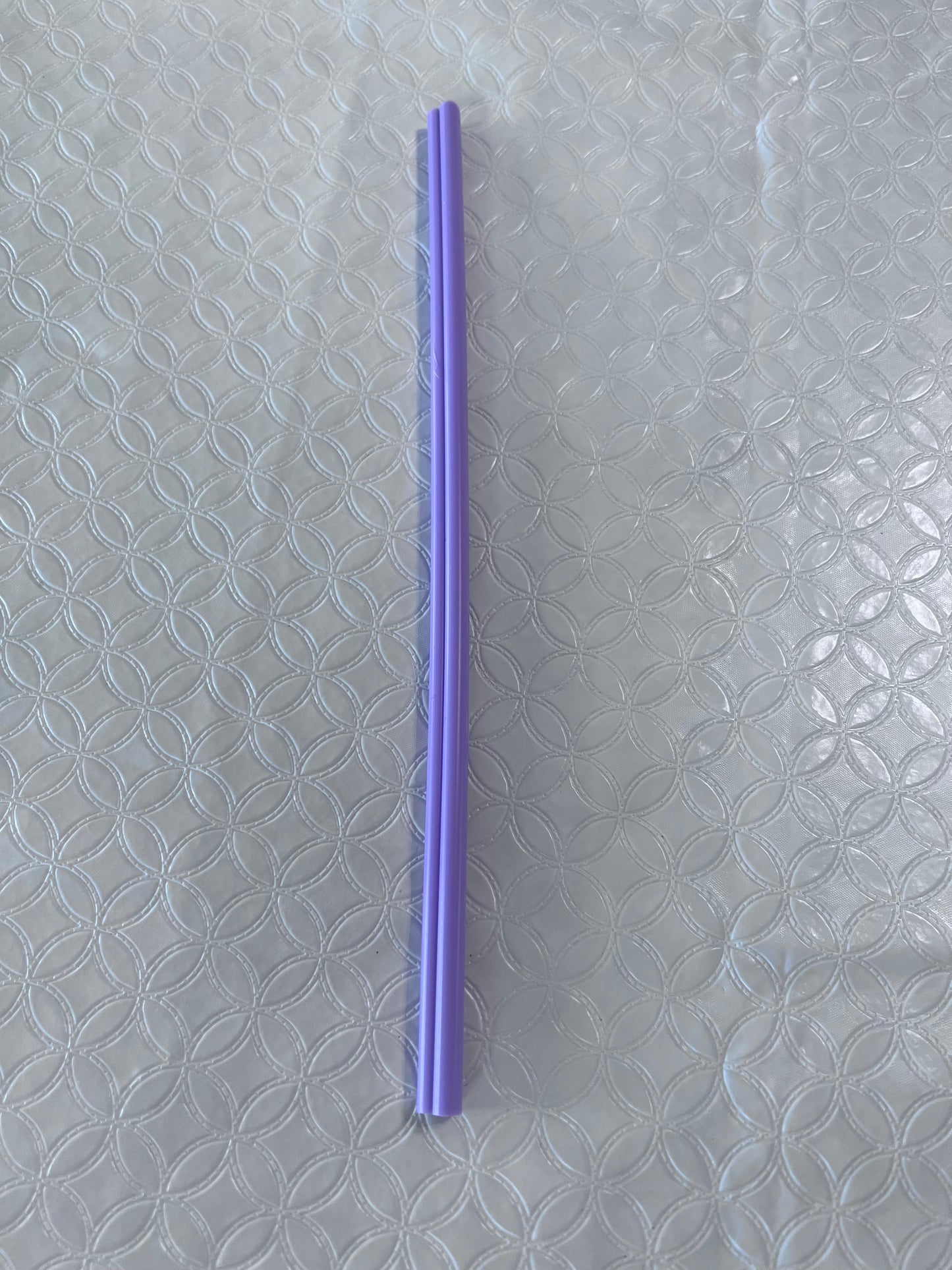 16/20oz Purple Silicone Heart Straws