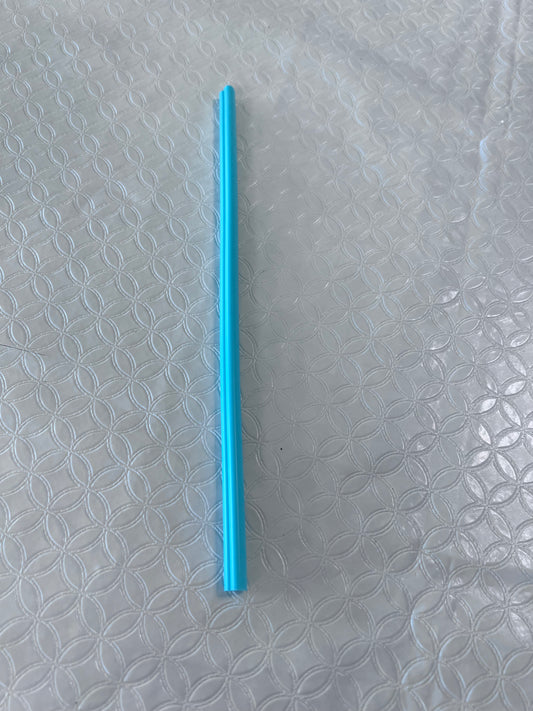 16/20oz Teal Silicone Heart Straws